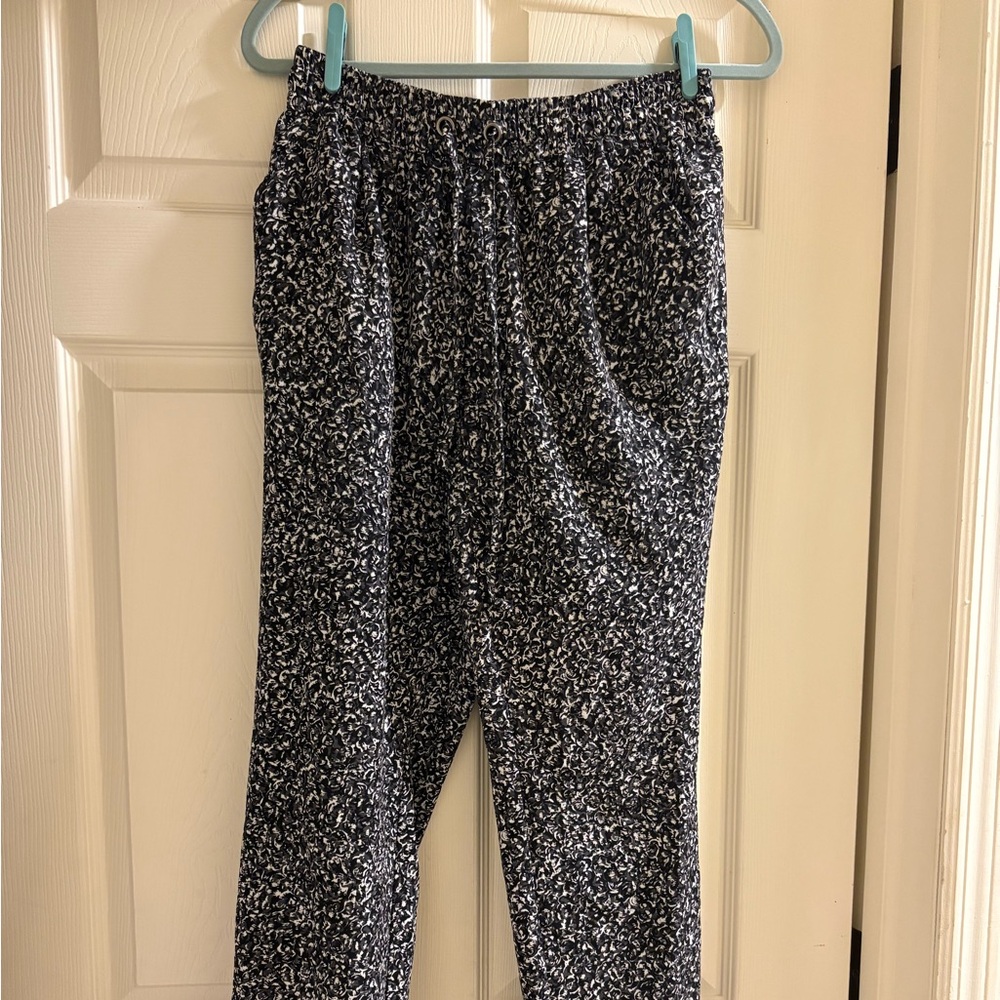 Christopher & Banks Monochrome Patterned Pants